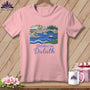 MyDesigns Physical Item S / Pink Stitchin' in Duluth ~ Relaxed Fit Tee