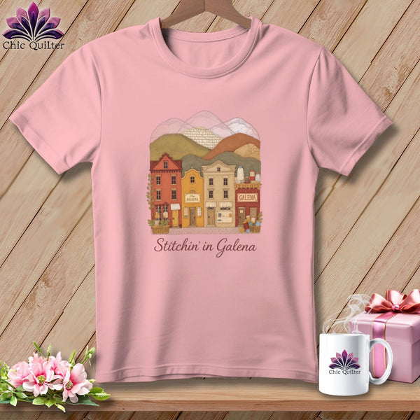 MyDesigns Physical Item S / Pink Stitchin' in Galena ~ Relaxed Fit Tee