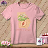 MyDesigns Physical Item S / Pink Stitchin' in Georgia ~ Relaxed Fit Tee