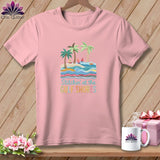 MyDesigns Physical Item S / Pink Stitchin' in Gulf Shores ~ Relaxed Fit Tee