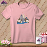 MyDesigns Physical Item S / Pink Stitchin' in Jackson ~ Relaxed Fit Tee