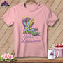 MyDesigns Physical Item S / Pink Stitchin' in Louisiana ~ Relaxed Fit Tee