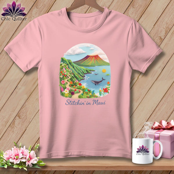 MyDesigns Physical Item S / Pink Stitchin' in Maui ~ Relaxed Fit Tee