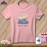 MyDesigns Physical Item S / Pink Stitchin' in Mystic ~ Relaxed Fit Tee