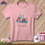 MyDesigns Physical Item S / Pink Stitchin' in Orlando ~ Relaxed Fit Tee