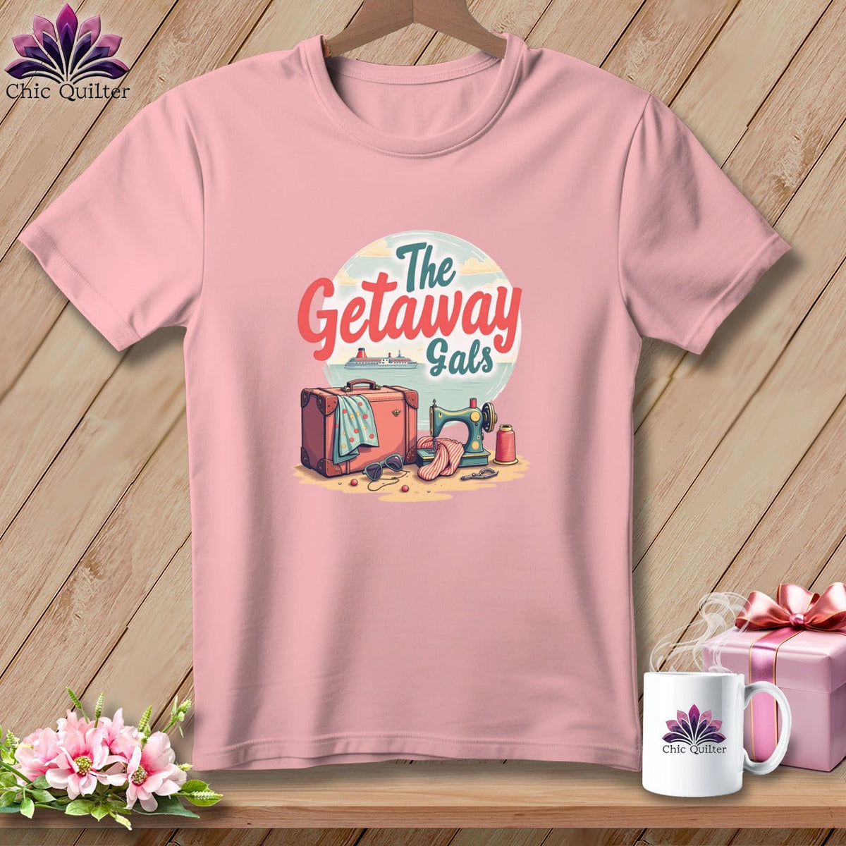 MyDesigns Physical Item S / Pink The Getaway Gals ~ Relaxed Fit Tee