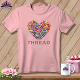 MyDesigns Physical Item S / Pink Thread Head ~ Relaxed Fit Tee