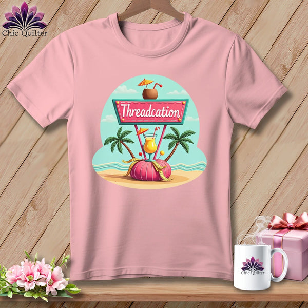 MyDesigns Physical Item S / Pink Threadcation ~ Relaxed Fit Tee