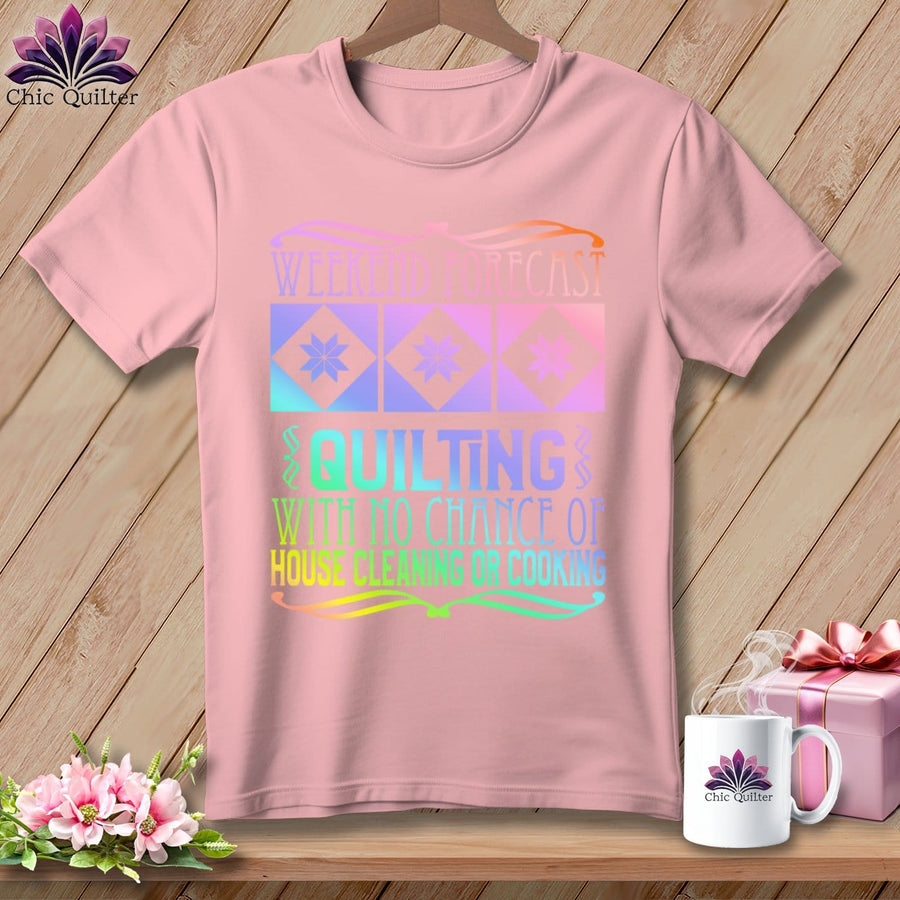 MyDesigns Physical Item S / Pink Weekend Forecast ~ Relaxed Fit Tee