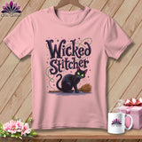 MyDesigns Physical Item S / Pink Wicked Stitcher ~ Relaxed Fit Tee