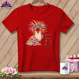 MyDesigns Physical Item S / Red Chaos Finch ~ Relaxed Fit Tee