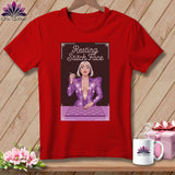 MyDesigns Physical Item S / Red Lacy Gagga - Resting Stitch Face ~ Relaxed Fit Tee