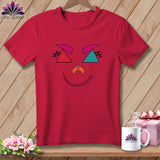MyDesigns Physical Item S / Red Psychedelic Face - Resting Stitch Face ~ Premium Tee