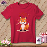 MyDesigns Physical Item S / Red Silly Fox - Resting Stitch Face ~ Premium Tee
