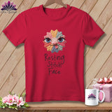 MyDesigns Physical Item S / Red Tongue - Resting Stitch Face ~ Premium Tee