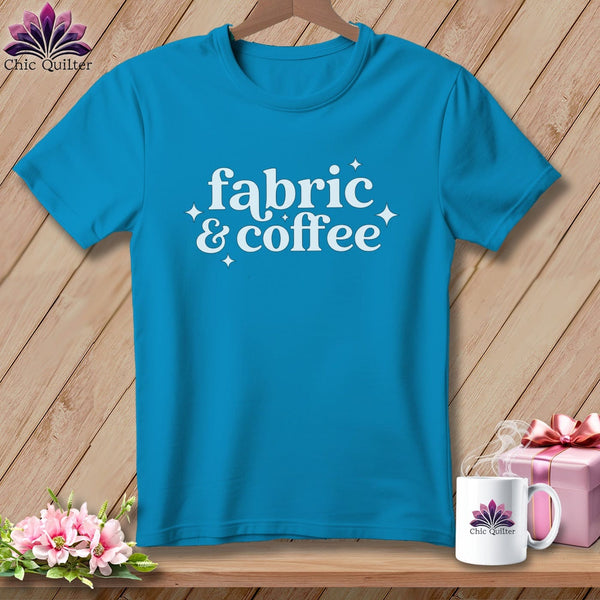 MyDesigns Physical Item S / Royal Caribe Fabric & Coffee ~ Premium Tee