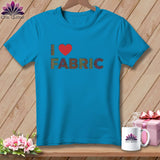 MyDesigns Physical Item S / Royal Caribe I ❤️ Fabric ~ Premium Tee