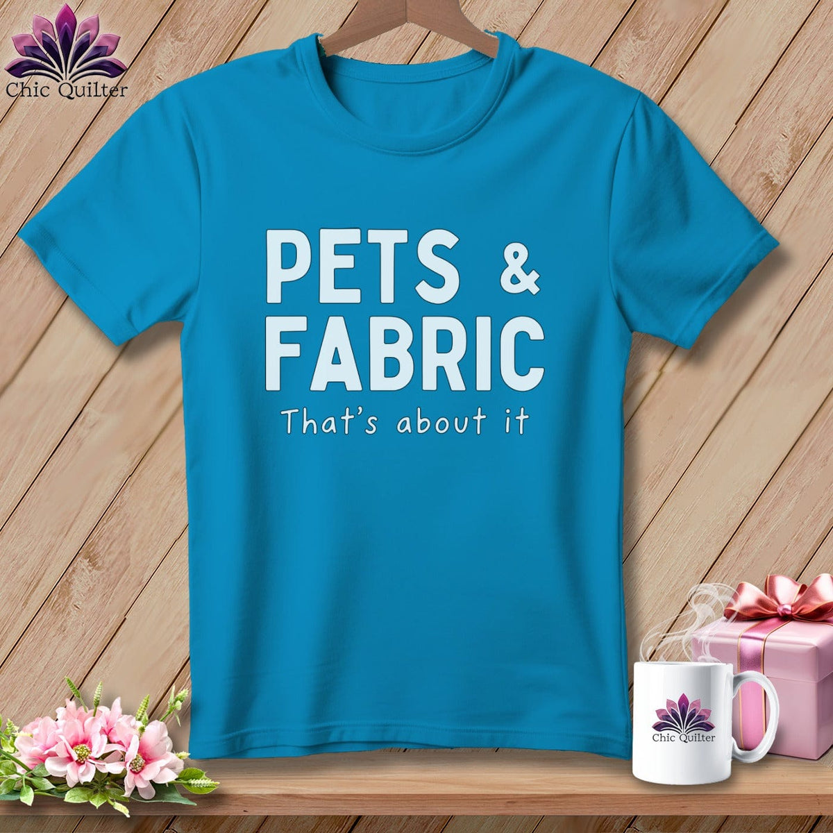 MyDesigns Physical Item S / Royal Caribe Pets & Fabric ~ That’s About It ~ Premium Tee