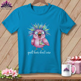 MyDesigns Physical Item S / Royal Caribe Quilt Hair Don’t Care ~ Peaches Plume ~ Premium Tee
