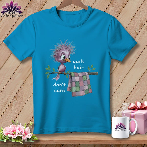 MyDesigns Physical Item S / Royal Caribe Quilt Hair Don’t Care ~ Pip Patchlet ~ Premium Tee