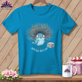MyDesigns Physical Item S / Royal Caribe Quilt Hair Don’t Care ~ Puffin Bea ~ Premium Tee