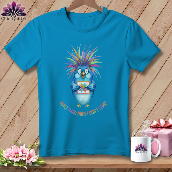 MyDesigns Physical Item S / Royal Caribe Quilt Hair Don’t Care ~ Ruckus Jay ~ Premium Tee