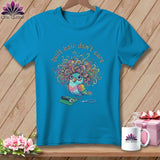 MyDesigns Physical Item S / Royal Caribe Quilt Hair Don’t Care ~ Snipsy Wren ~ Premium Tee