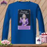MyDesigns Physical Item S / Royal Lacy Gagga - Resting Stitch Face ~ Long Sleeve Tee