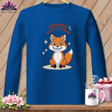 MyDesigns Physical Item S / Royal Silly Fox - Resting Stitch Face ~ Long Sleeve Tee