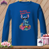 MyDesigns Physical Item S / Royal Snither Stitcher - Resting Stitch Face ~ Long Sleeve Tee