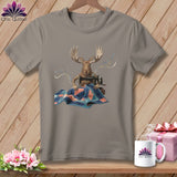 MyDesigns Physical Item S / Sandstone Antlers Wide Open ~ Premium Tee