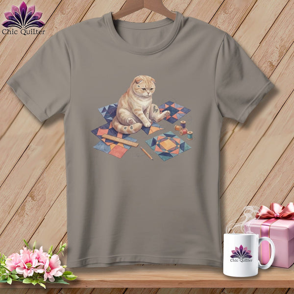 MyDesigns Physical Item S / Sandstone Bonnie Tartanpleat ~ Premium Tee