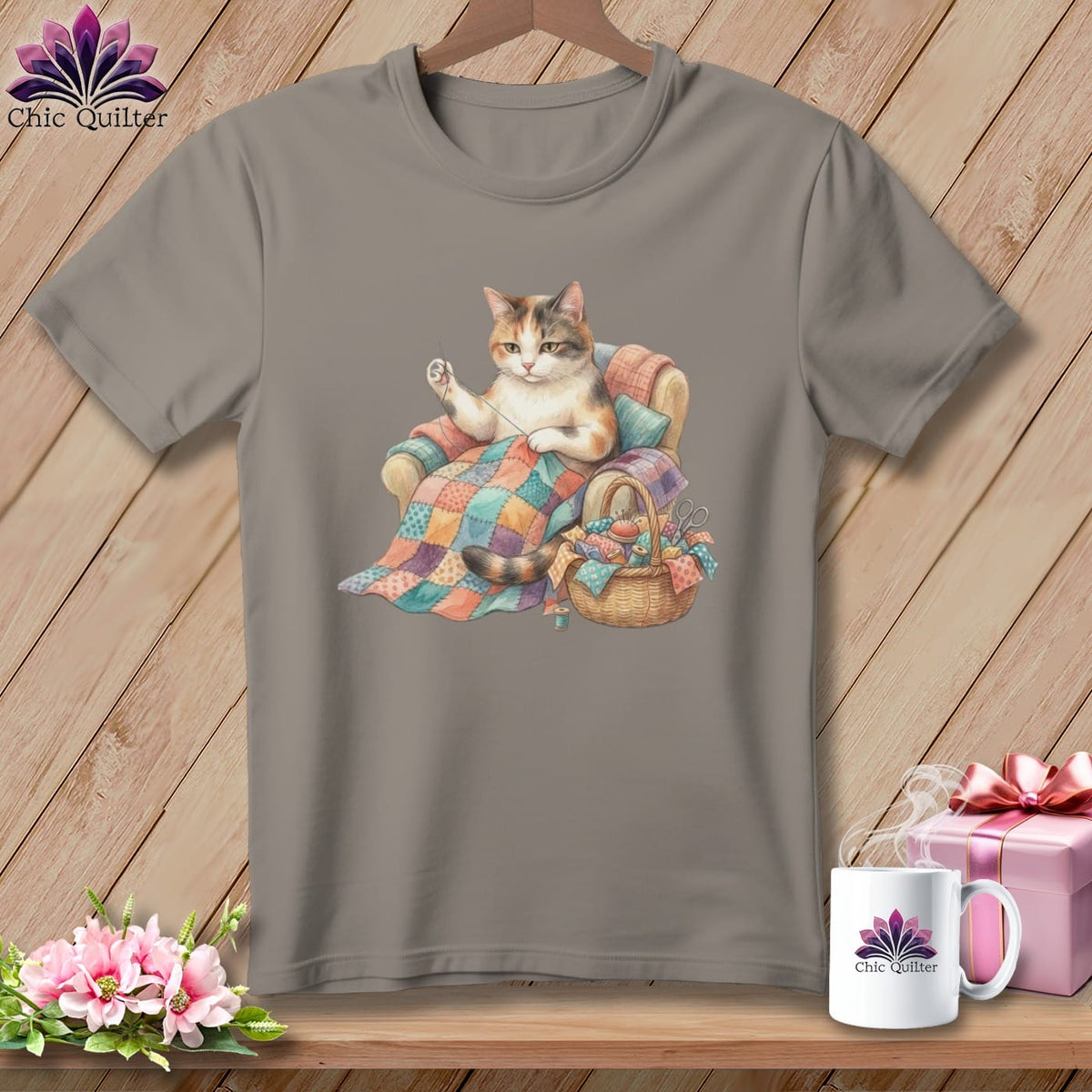 MyDesigns Physical Item S / Sandstone Callie Patchpelt ~ Premium Tee