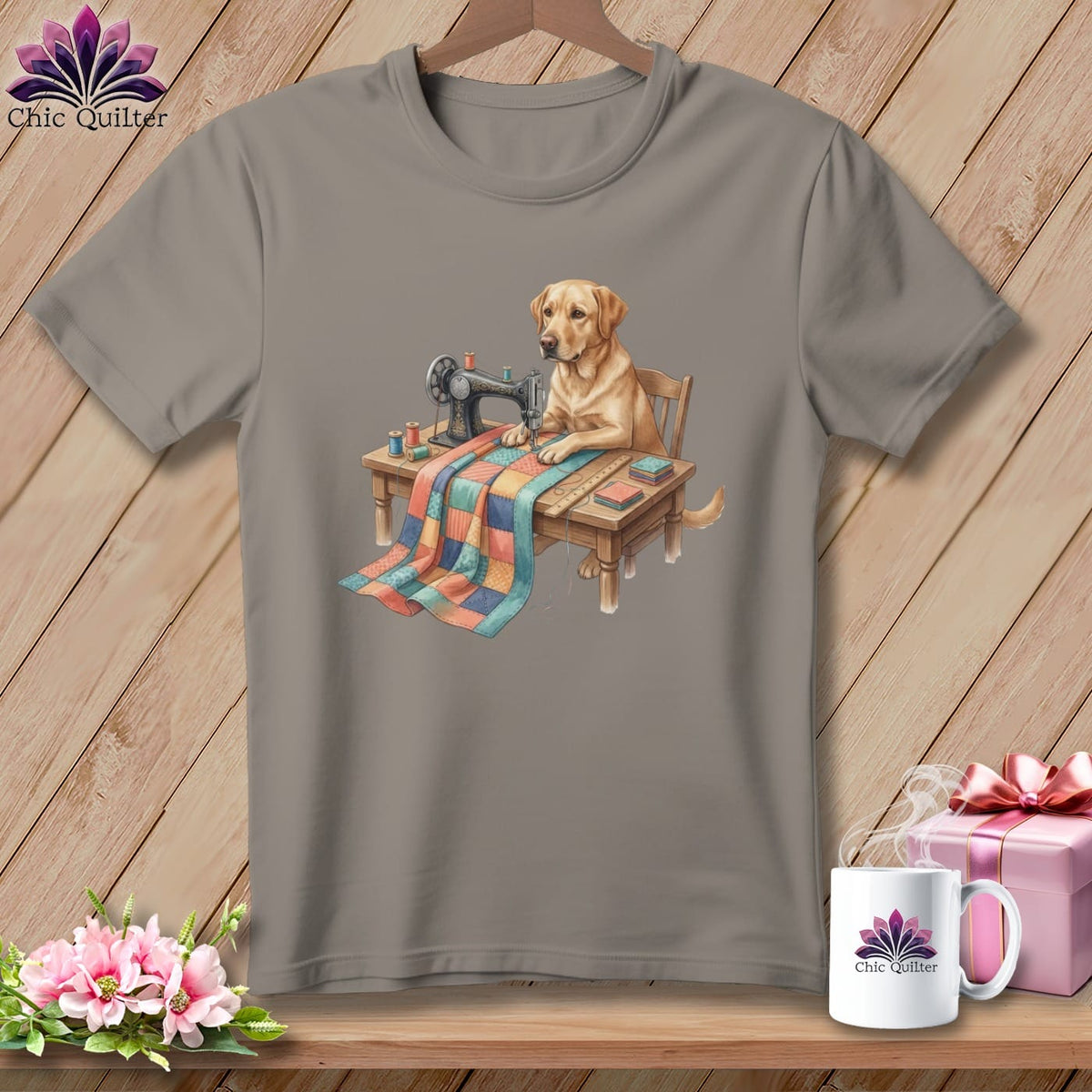 MyDesigns Physical Item S / Sandstone Daisy Steadyseam ~ Premium Tee
