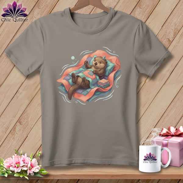 MyDesigns Physical Item S / Sandstone Floating While Stitching ~ Premium Tee