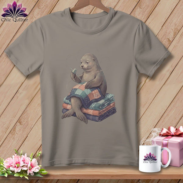 MyDesigns Physical Item S / Sandstone Perched On Progress ~ Premium Tee
