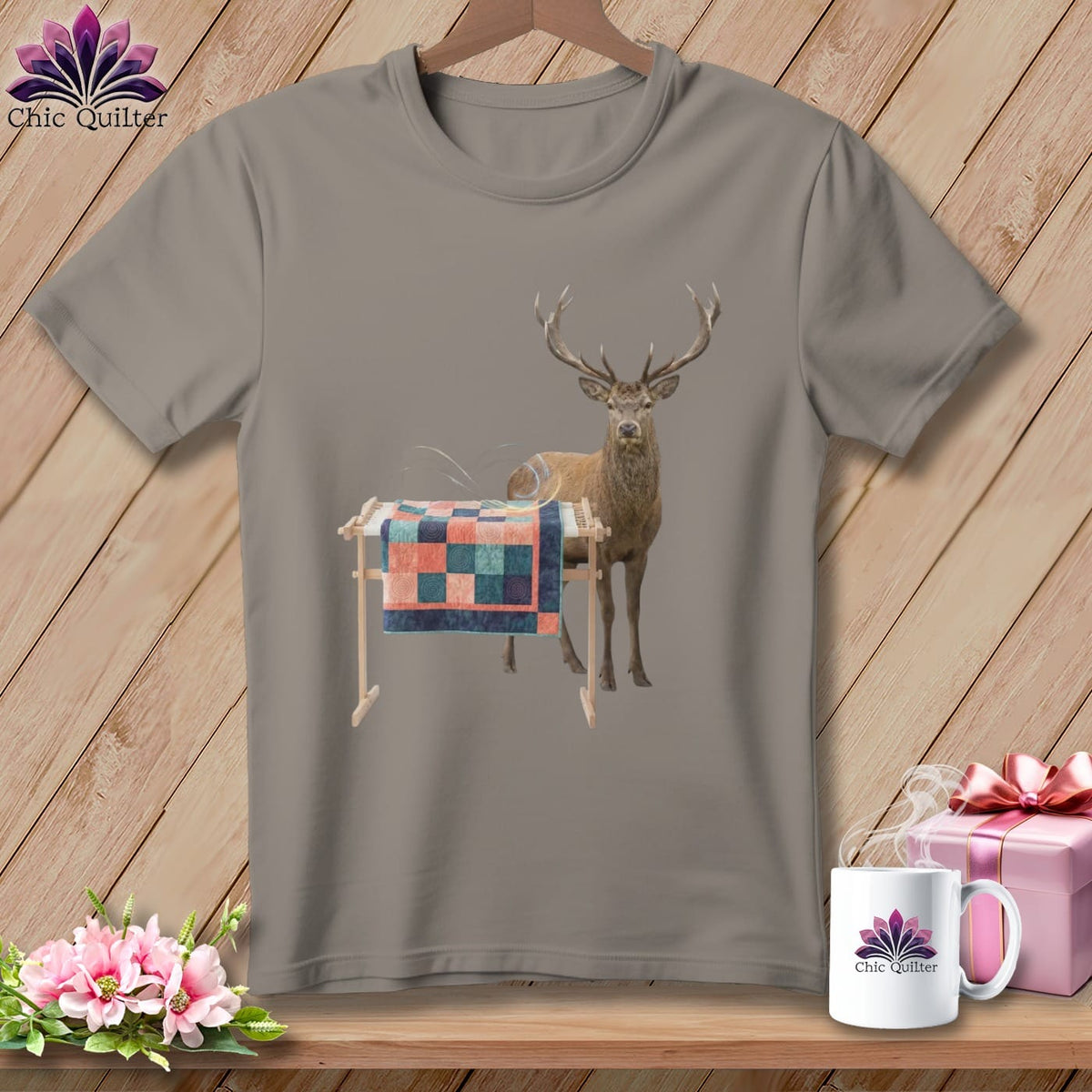 MyDesigns Physical Item S / Sandstone Stag At Frame ~ Premium Tee