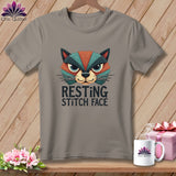 MyDesigns Physical Item S / Sandstone Stitch Face - Resting Stitch Face ~ Premium Tee