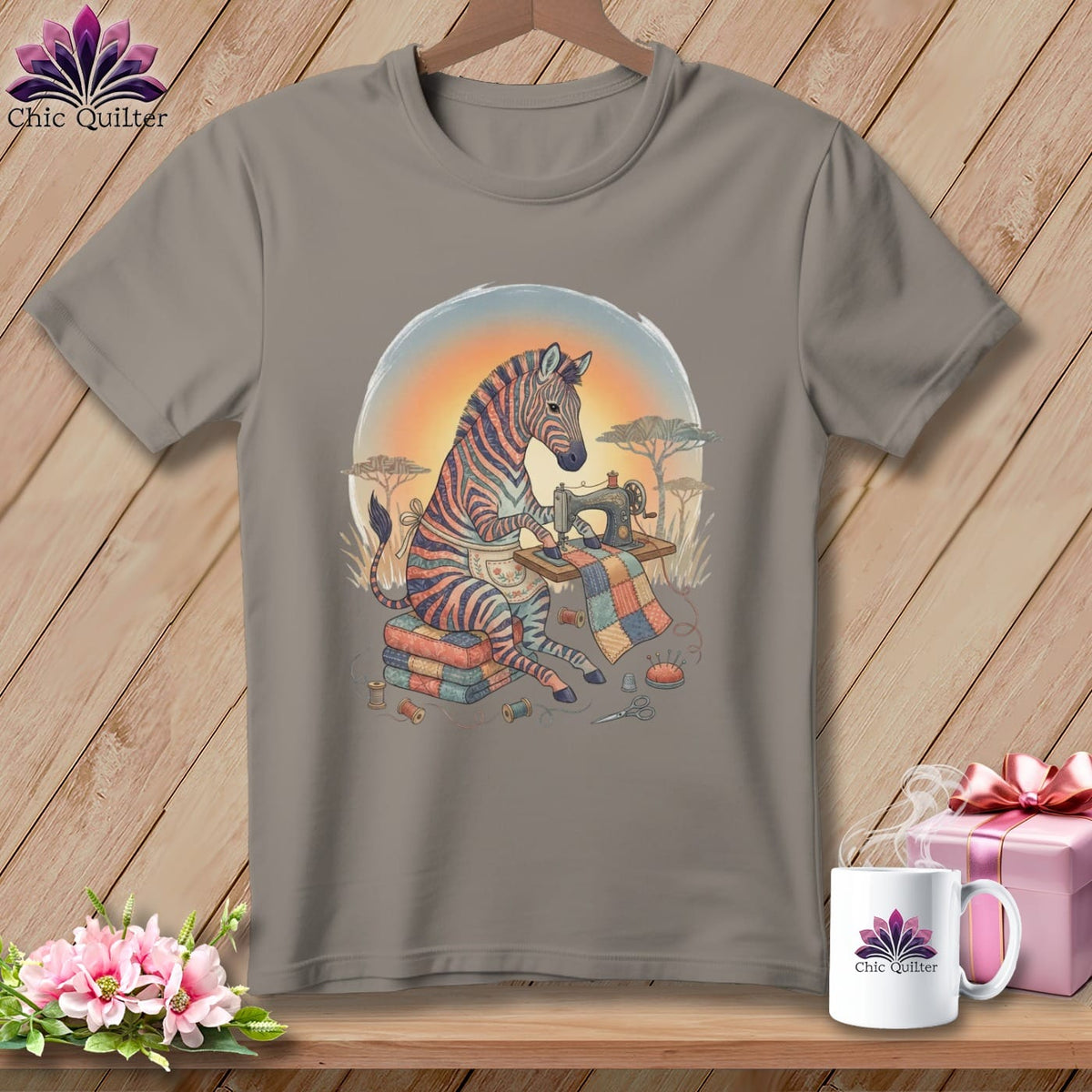 MyDesigns Physical Item S / Sandstone Stripes On Stripes ~ Premium Tee