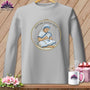 MyDesigns Physical Item S / Sport Grey Sister Seams-a-Lot - Resting Stitch Face ~ Long Sleeve T-Shirt