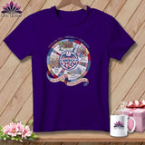 MyDesigns Physical Item S / Team Purple 250 Years of Quilting History ~ Relaxed Fit Tee