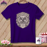 MyDesigns Physical Item S / Team Purple American Quilters 250 Years of Freedom and Creativity ~ Relaxed Fit Tee