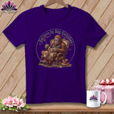MyDesigns Physical Item S / Team Purple Big Foot Stitcher ~ Relaxed Fit Tee
