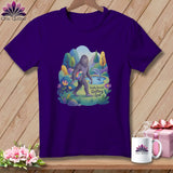 MyDesigns Physical Item S / Team Purple Big Foot Through the Tulips ~ Relaxed Fit Tee