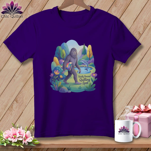 MyDesigns Physical Item S / Team Purple Big Foot Through the Tulips ~ Relaxed Fit Tee