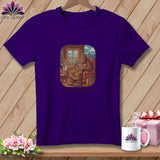 MyDesigns Physical Item S / Team Purple Big's Retreat Mode Activated ~ Relaxed Fit Tee