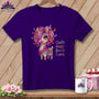 MyDesigns Physical Item S / Team Purple Big Stitches Big Heart ~ Relaxed Fit Tee