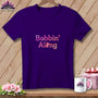 MyDesigns Physical Item S / Team Purple Bobbin' Along ~ Relaxed Fit Tee