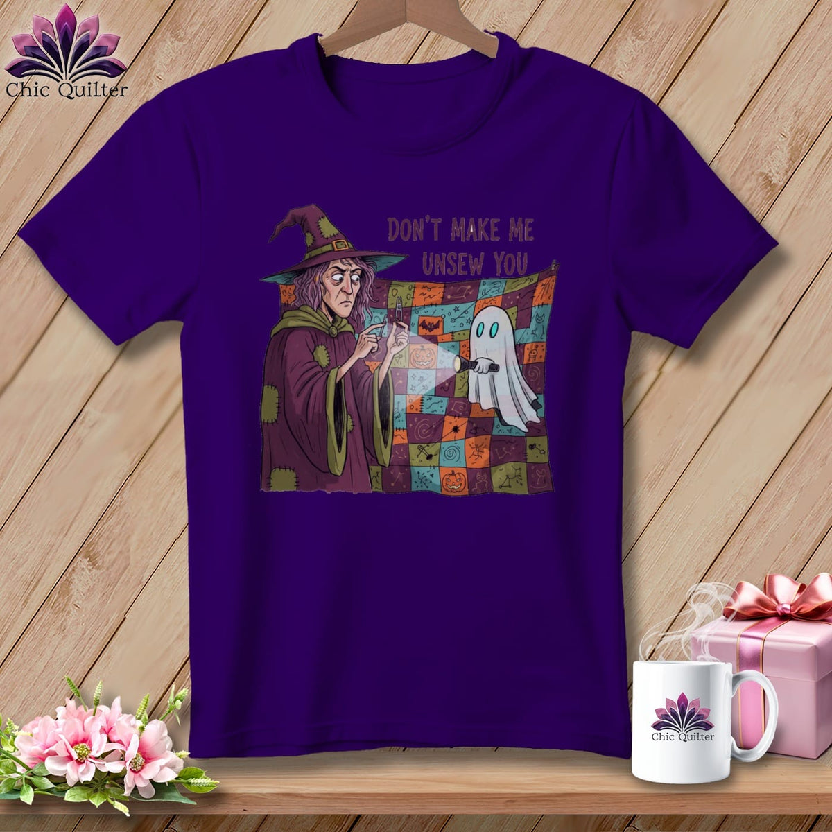 MyDesigns Physical Item S / Team Purple DON'T MAKE ME UNSEW YOU ~ Relaxed Fit Tee