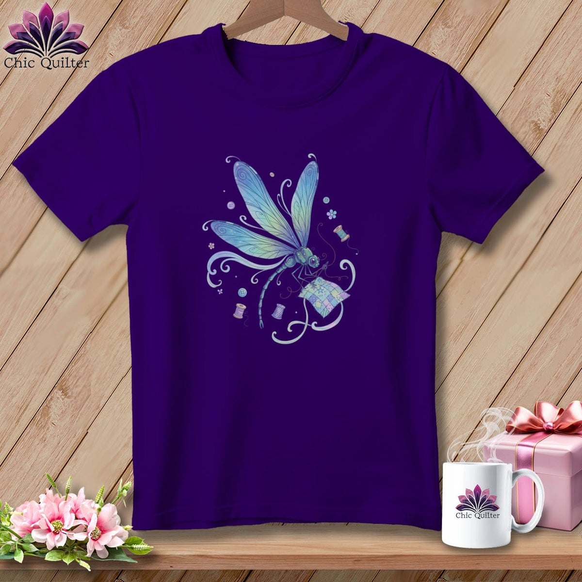 MyDesigns Physical Item S / Team Purple Dragonfly Dreams ~ Relaxed Fit Tee